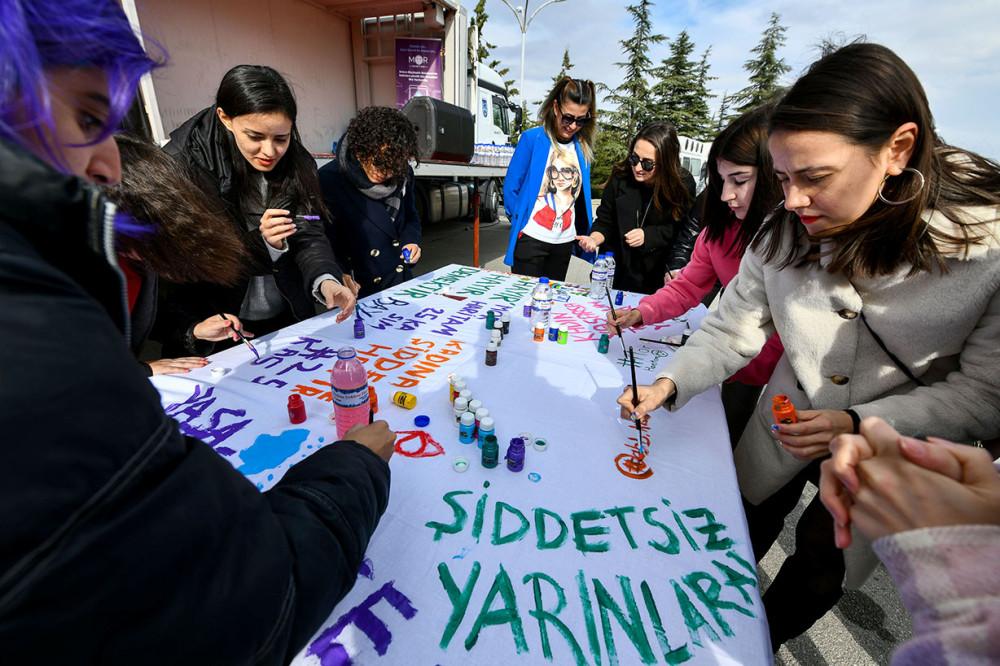 Ankara Büyükşehir Belediyesi ile kadınların 'şiddete toleransı yok'