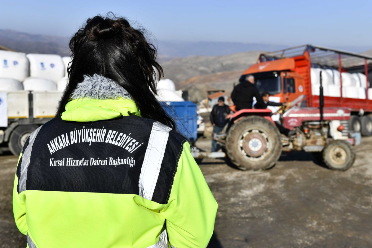 Ankara Büyükşehir Belediyesi'nden Kalecik'te üreticiye destek