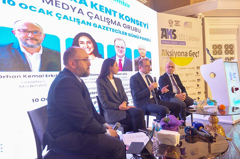 Ankara Kent Konseyi ve TİMBİR'den gazetecilik paneli